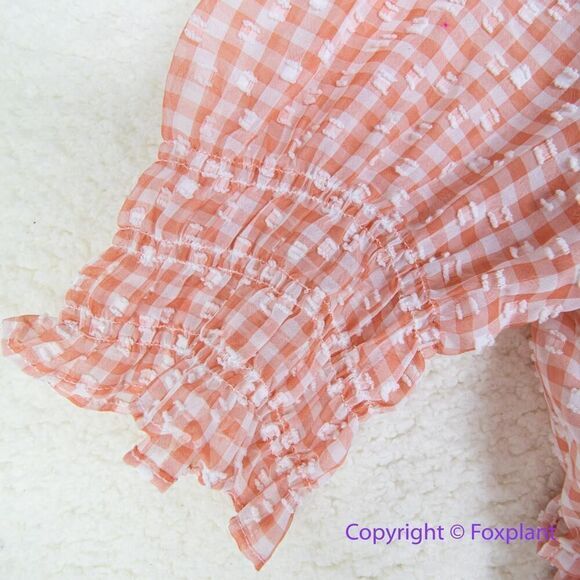 En Saison Caldera A-Line Gingham Print Midi Dress, size S - Picture 7 of 16